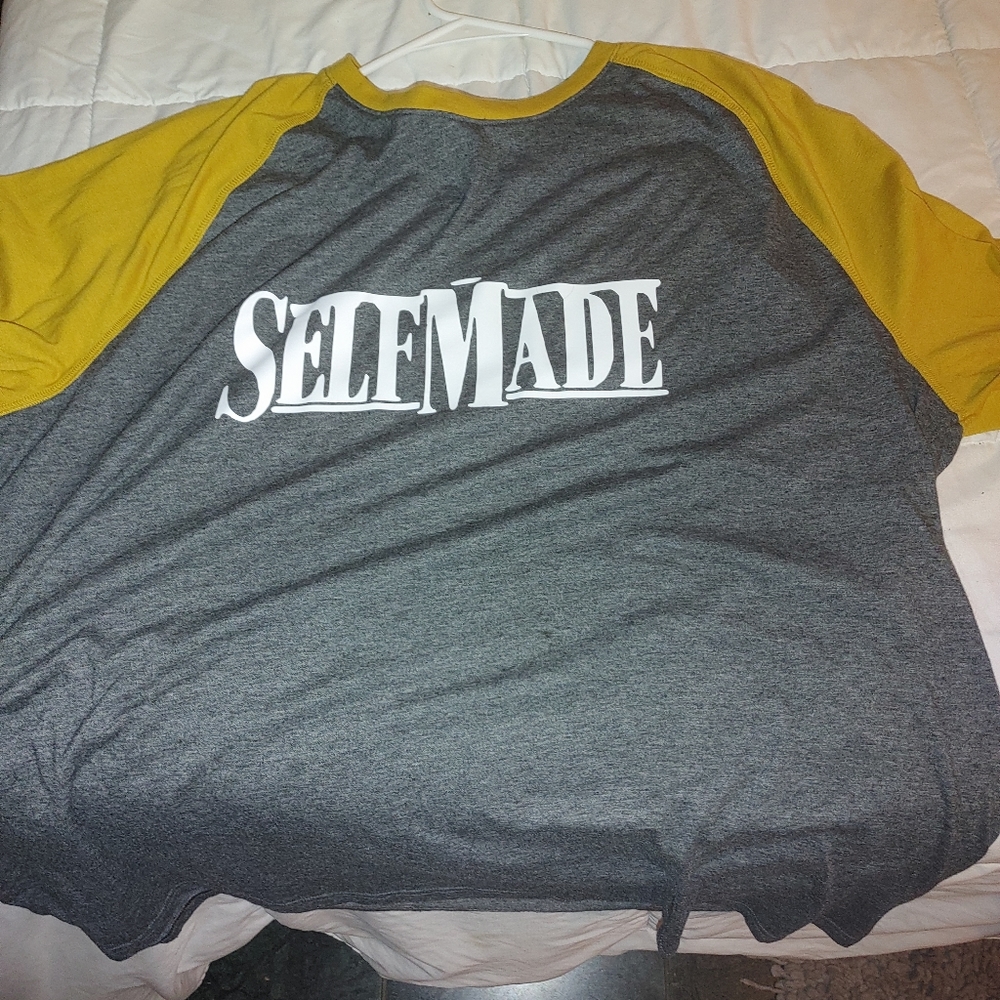 Yellow and Grey shirt